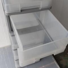 取引中☆5段プラスチック引出し収納　高さ104　g☆の画像