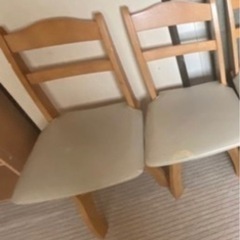 ダイニングチェア 椅子 二脚(仮確)の画像