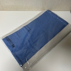 新品　未開封　CO-COS スカイブルー　ワンタックスラックス　ウエスト73〜91までの画像