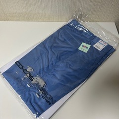 新品　未開封　CO-COS スカイブルー　ワンタックスラックス　ウエスト73〜91までの画像
