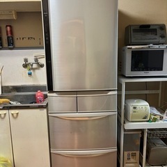 【11月8日に来れる方ご連絡ください】冷蔵庫 Panasonic 2015年製 NR-E430V-N形の画像