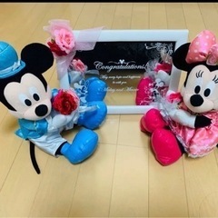 ミッキー  ミニー  ウエルカムドール  ディズニー