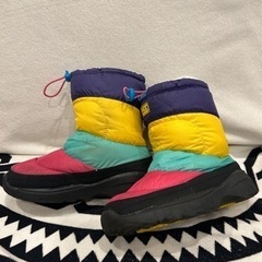 中古　カラフルスノーブーツ　22.0cm　ユニセックス