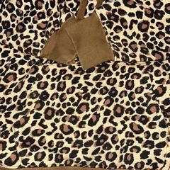 🛑SOLD OUT🛑Champion チャンピオン パーカー スウェット レオパード ヒョウ柄 Lの画像