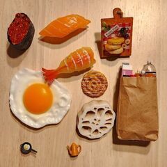 食品サンプル　マグネット　サラダサーバー　ミルクフォーマー　おも...