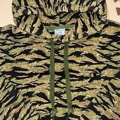 CHAMPION  TIGER STRIPE PARKA タイガーカモ 迷彩 Lの画像