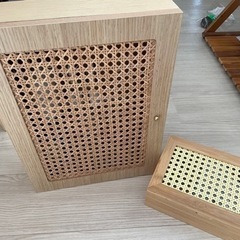 ラタン収納