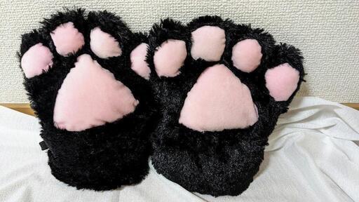 猫の手　ネコ　ねこ　グローブ　コスプレ　ハロウィン
