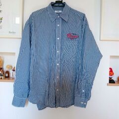 WEGO コットンチェックシャツ