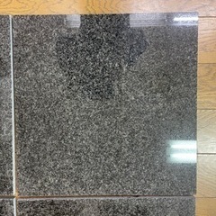 黒御影石10mm厚　400mm角　4枚の画像