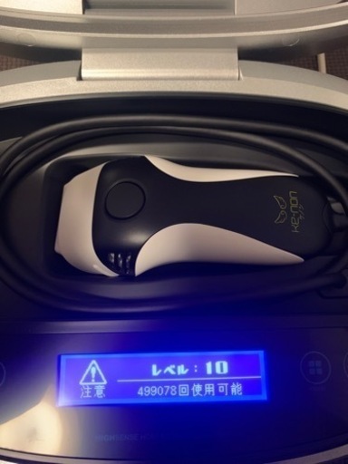 ケノン　ke-non 脱毛器　最新モデル　バージョン8.6 ブラック