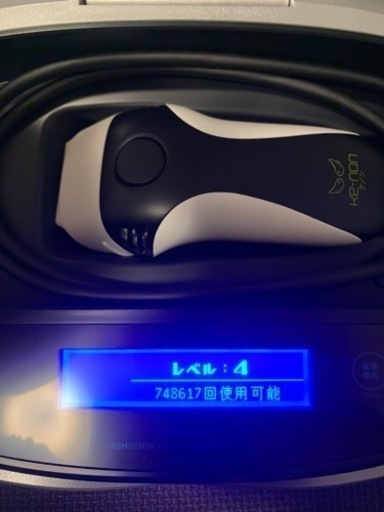 ケノン　ke-non 脱毛器　最新モデル　バージョン8.6 ブラック