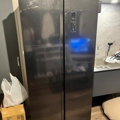 【かなり値下げ！美品✨超大容量430L】観音開き冷蔵庫＆冷凍庫の画像