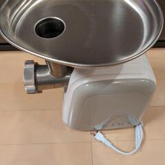 ミナト電動ミンサーHMM-5 グレの画像