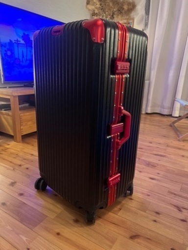 【美品】RAMEMO スーツケース 大型サイズ 軽量 TSA 縦長スリム