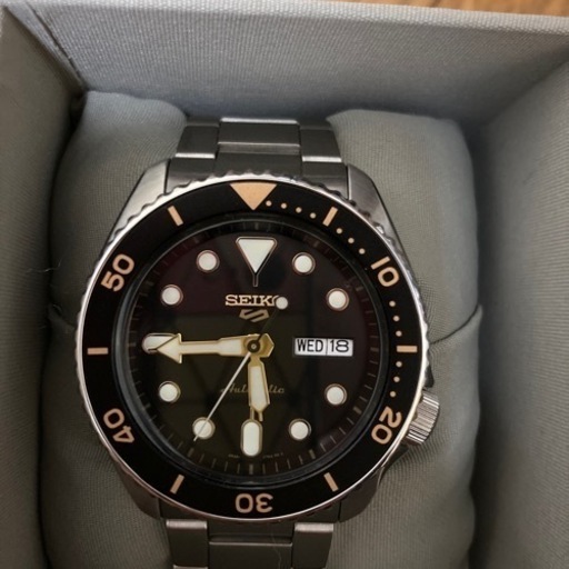 【純正BOX付属】セイコー SEIKO 腕時計 5 SPORTS 海外モデル 自動巻き(手巻付き) 