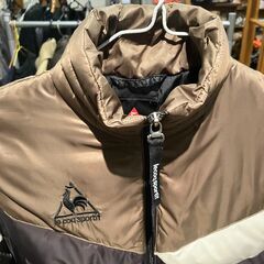 【メンズ衣料】le coq sportif ルコックスポルティフ ライトダウンジャケット（Ｍ）の画像