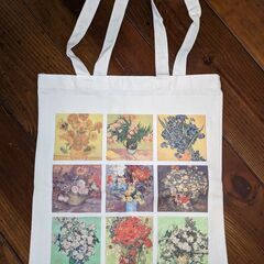 バッグ 鞄 ゴッホ キャンバス トートバッグ 芸術 プリント