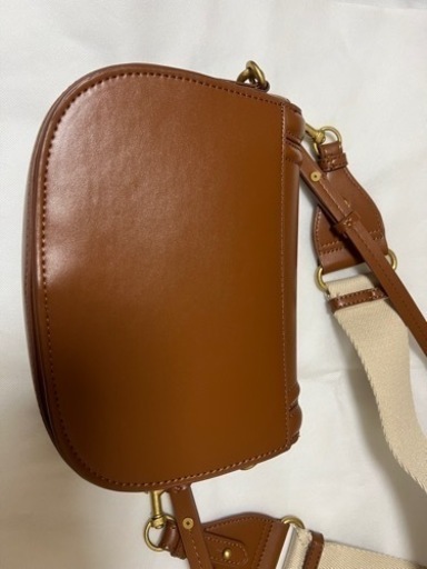 ZARA クロスボディバッグ(ブラウン)