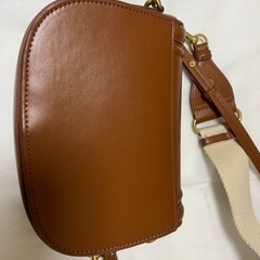 ZARA クロスボディバッグ(ブラウン) の画像