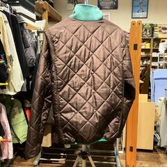 【メンズ衣料】PUMA プーマ 中綿ジャケット（Ｍ）ブラウン/グリーンの画像