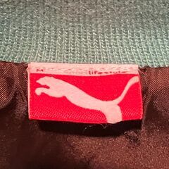 【メンズ衣料】PUMA プーマ 中綿ジャケット（Ｍ）ブラウン/グリーンの画像