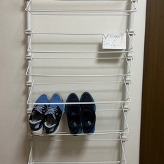 【お話し中】突っ張りシューズラックの画像