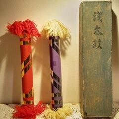 日本舞踊小道具銭太鼓の画像