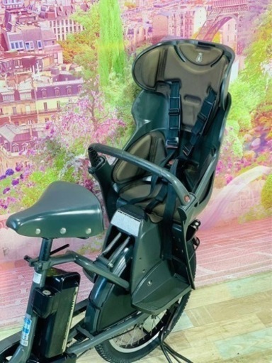 ❶5747子供乗せ電動アシスト自転車ブリヂストン20/24インチ良好バッテリー