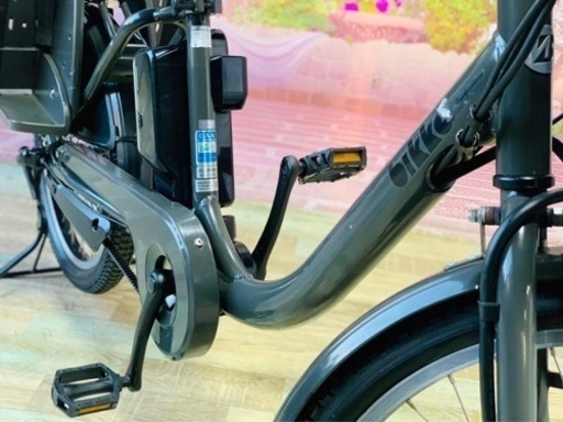 ❶5747子供乗せ電動アシスト自転車ブリヂストン20/24インチ良好バッテリー