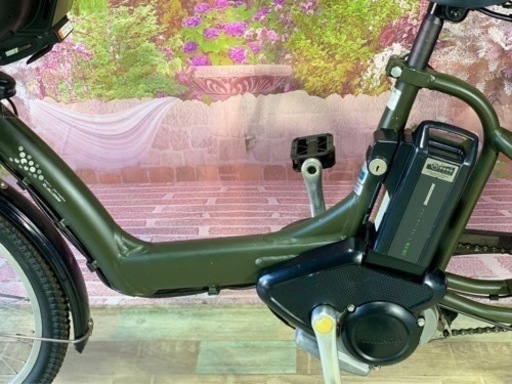 ❹5751子供乗せ電動アシスト自転車ブリヂストン20インチ良好バッテリー