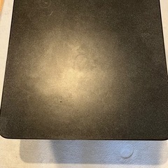 黒のローテーブルの画像