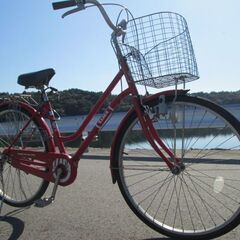 自転車 ママチャリ ・ パパチャリ　26 インチ　引取限定 [ ...