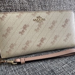 （決まりました！）コーチ　ホースアンドキャリッジ　長財布