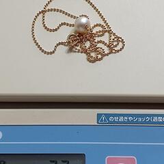 K18 パール ネックレスの画像