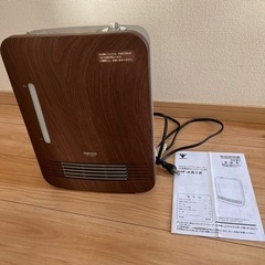 セラミックファンヒーター加湿機能付(スチーム式)