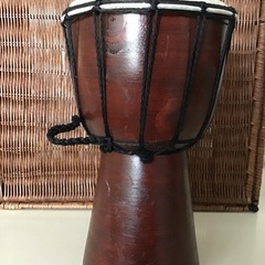 民族楽器　ジャンベの画像