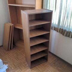 6段カラーボックス、120高(取りに来て頂ける方)