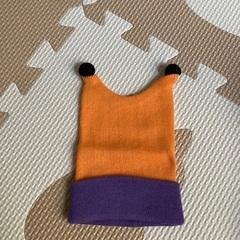 ハロウィンっぽい新生児ベビー帽子★