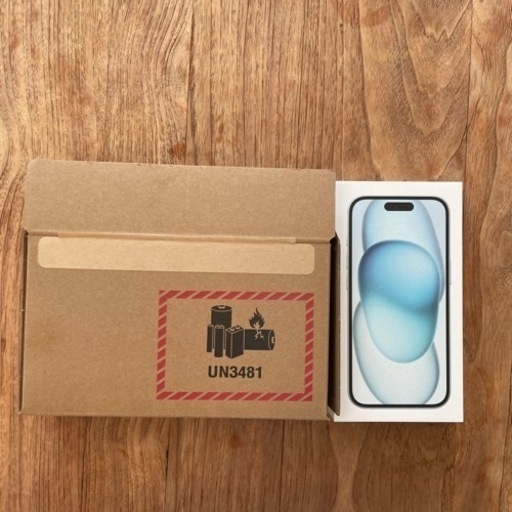 iPhone 15 128GB ブルー 未開封 定価より安くお譲りします