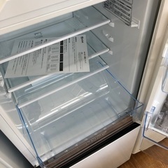 安心の一年保証付き【Hisense】アウトレット品 未使用品 2ドア冷蔵庫お売りします！