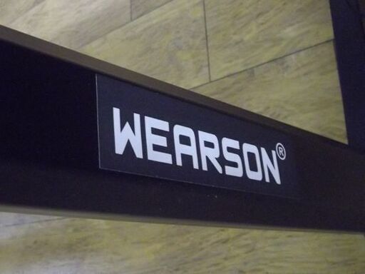 USB充電可能 WEARSON ゲーミングデスク ドリンクホルダー付き PCデスク パソコンデスク ワークデスク 黒 ブラック 天板カ