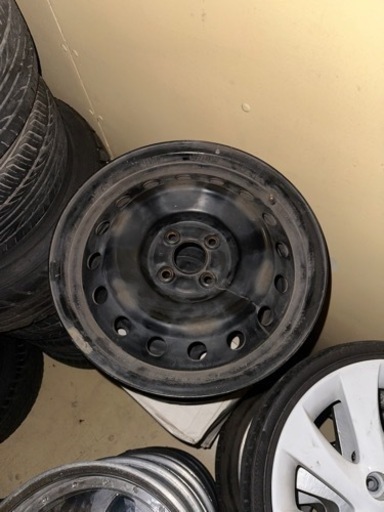 ラクティス純正鉄ちん　16インチ　100 4穴