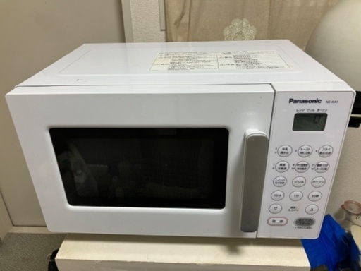 panasonic 電子レンジ　2020年購入　使用感あり