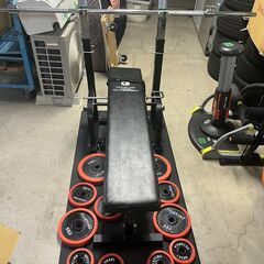 ０４★直接引取り限定商品★お買い得まとめ★ファイティングロード COREBLADE(コアブレード)　ベンチプレスセット　４０ｋｇ★の画像