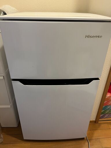 【値下げしました！】冷蔵庫 HISENSE 93L 2つドア