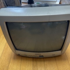 ブラウン管テレビ　小型　無料　動作確認済み