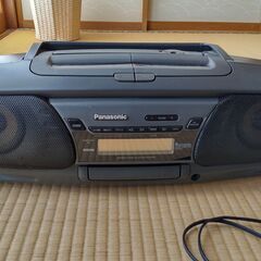 ラジカセ（RX-DT505、故障有り）お譲りします