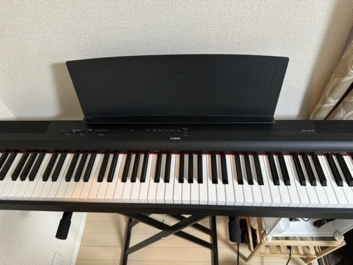 ヤマハ 電子ピアノ P-125 B ブラック 88鍵盤