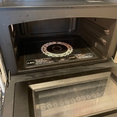 【本日引き取りできる方歓迎！】TOSHIBA 石窯ドームオーブンレンジ【ER-KD7ブラック】の画像
